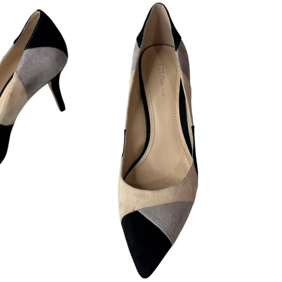 BCBG Paris Suede Colorblock Pumps Women’s Size 9 – Excellent Condition - Picture 7 of 9